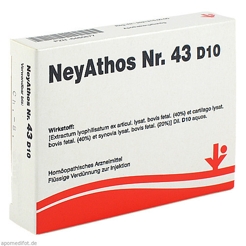 NeyAthos Nr. 43 D10,5x2 ml НейАтос Нет. 43 Д10,5x2 мл NeyAthos Nr. 43 D10,5x2 ml НейАтос Нет. 43 Д10,5x2 мл