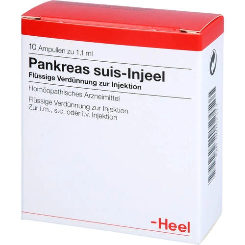 PANKREAS SUIS ПОДЖЕЛУДОЧНАЯ ЖЕЛЕЗА SUIS INJ ORG,ампулы 10* 1 мл 