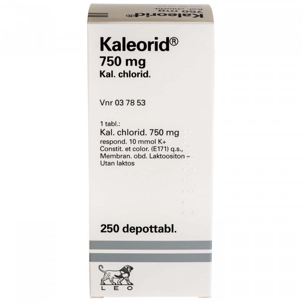 KALEORID DEPOTTABLETTI Калеорид ,250 таб