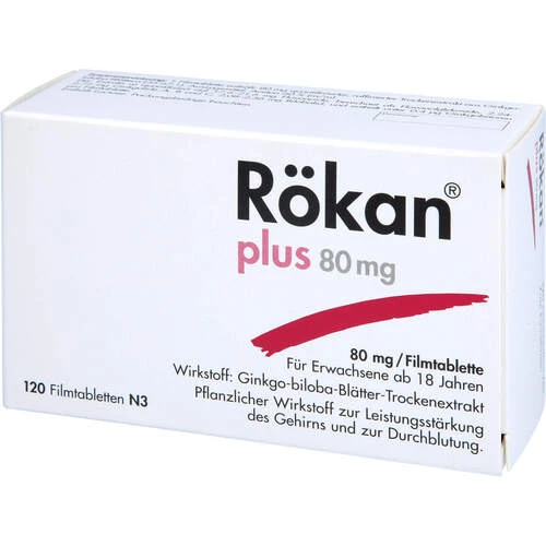 Rökan Plus Рекан Плюс 80 мг,120 таб Rökan Plus Рекан Плюс 80 мг,120 таб