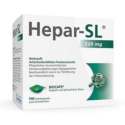 HEPAR-SL твердые капсулы 320 мг* 100 штук HEPAR-SL твердые капсулы 320 мг* 100 штук