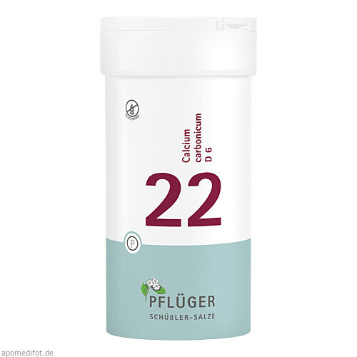 Biochemie Pflüger Nr. 22 Calcium carbonicum D 6,400 Stk. Биохимия Пфлюгера № 22 Кальций карбоникум Д 6,400 шт.