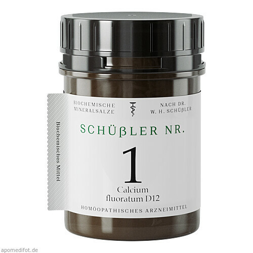 Schuessler Nr. 1 Cal. fluor. D12,1000 Stk. Шюсслер Нет. 1 Кал. фторид. Д12,1000 шт.