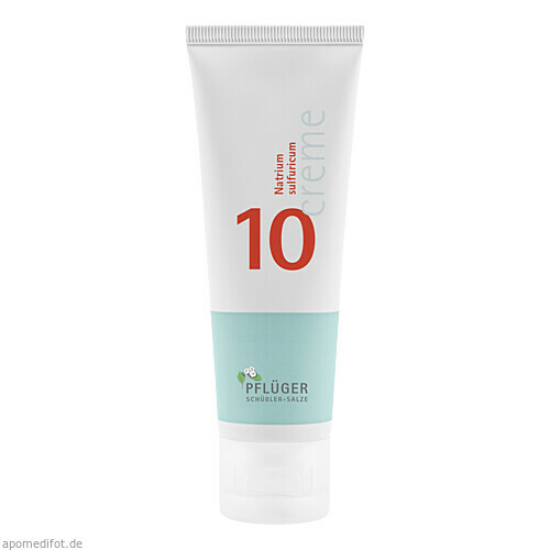 Biochemie Pflüger Creme Nr.10 Natrium sulfuricum,75 g Биохимия Крем Пфлюгер №10 Натрум серикум,75 г