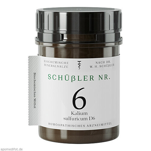 Schuessler Nr. 6 Kal. sulf. D6,400 Stk. Шюсслер Нет. 6 кал. сульф. Д6,400 шт.