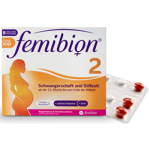 Femibion Фемибион 2 витамины для беременных и кормящих мам без йода Femibion Фемибион 2 витамины для беременных и кормящих мам без йода