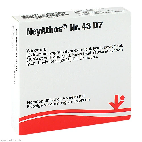 NeyAthos Nr. 43 D7 Нейатос 5 ампул по 0,2 мл