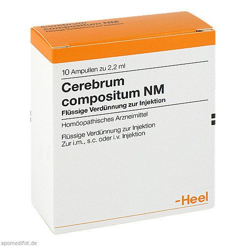 Cerebrum compositum NM,10 Stk. Мозговое соединение НМ,10 шт. Cerebrum compositum NM,10 Stk. Мозговое соединение НМ,10 шт.