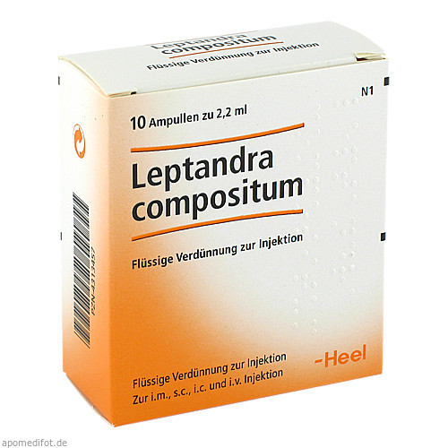 LEPTANDRA COMP,10 Stk. ЛЕПТАНДРА КОМП,10 шт.