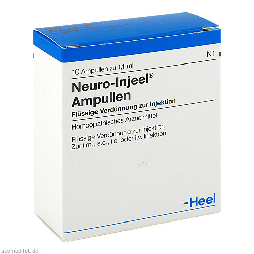 NEURO INJEEL НЕЙРО ИНЪЕЛЬ АМПУЛЫ,10 шт NEURO INJEEL НЕЙРО ИНЪЕЛЬ АМПУЛЫ,10 шт