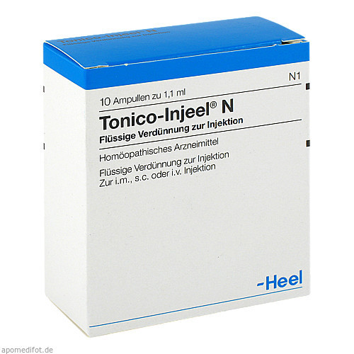 Tonico-Injeel N,10 Stk. Тонико-Инджил Н,10 шт. Tonico-Injeel N,10 Stk. Тонико-Инджил Н,10 шт.