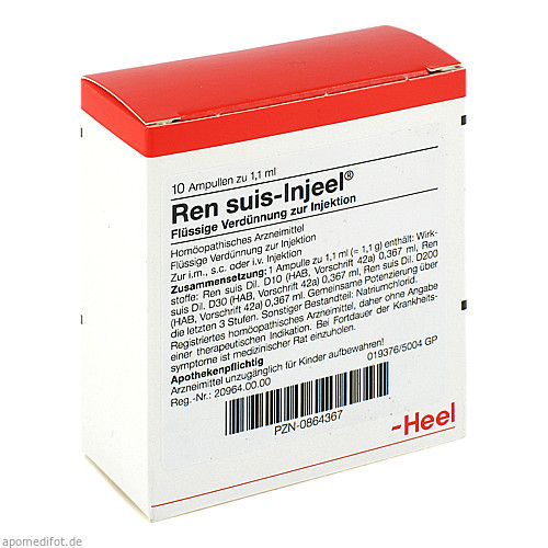 REN SUIS INJ ORG,10 Stk. РЕН СУИС INJ ОРГ,10 шт. REN SUIS INJ ORG,10 Stk. РЕН СУИС INJ ОРГ,10 шт.
