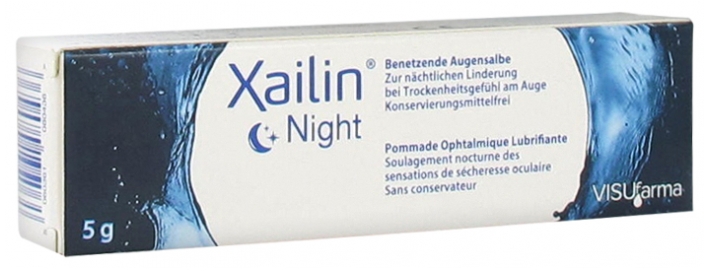  Xailin ВИСУфарма Ксайлин ночная мазь для глаз 5 г
