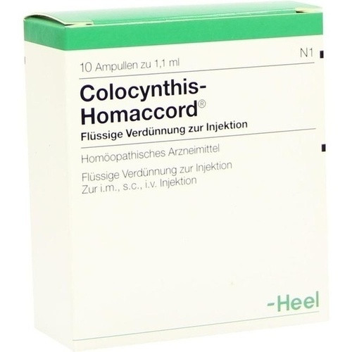 COLOCYNTHIS HOMACCORD,10 Stk. КОЛОЦИНТИС ГОМАККОРД,10 шт.