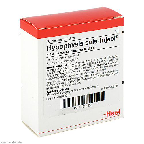 HYPOPHYSIS SUIS INJ ORG,10 Stk. ГИПОФИЗИЯ AM INJ ORG,10 шт. HYPOPHYSIS SUIS INJ ORG,10 Stk. ГИПОФИЗИЯ AM INJ ORG,10 шт.