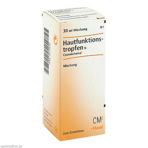 Hautfunktionstropfen N Cosmochema,30 ml Функция кожи снижается N Cosmochema,30 мл