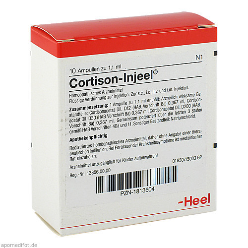 CORTISON INJ HOM ALL,10 Stk. КОРТИЗОН ИНЖ ХОМ ВСЕ,10 шт. CORTISON INJ HOM ALL,10 Stk. КОРТИЗОН ИНЖ ХОМ ВСЕ,10 шт.