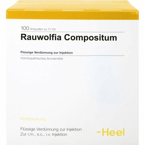 RAUWOLFIA COMP,100 Stk. РАУВОЛЬФИЯ КОМП,100 шт.