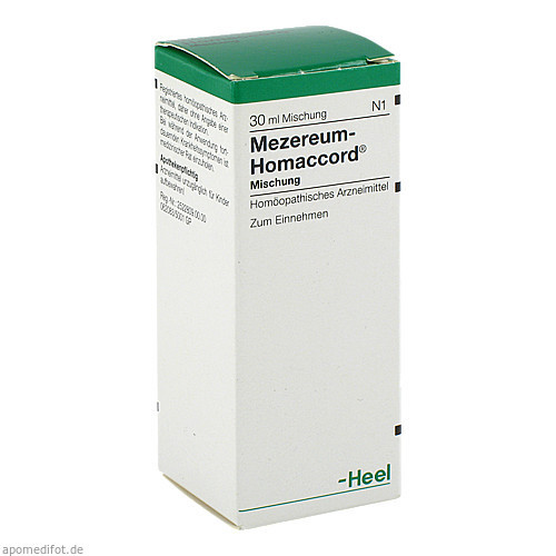 MEZEREUM HOMACCORD,30 ml МЕЗЕРЕУМ ГОМАККОРД,30 мл