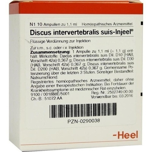 DISCUS INT SUI INJ OR,10 Stk. DISCUS INT SUI INJ ИЛИ,10 шт.