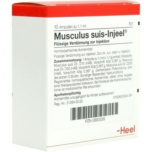 MUSCULUS SUIS INJ ORG,10 Stk. MUSCULUS AM INJ ОРГ,10 шт.