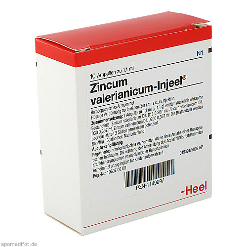ZINCUM VALER INJ,10 Stk. ЦИНК ВАЛЕР ИНЖ,10 шт. ZINCUM VALER INJ,10 Stk. ЦИНК ВАЛЕР ИНЖ,10 шт.