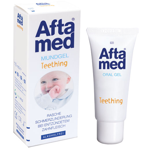AFTAMED Teething Gel Афтамед гель для облегчения прорезывания первых зубов у детей 15 мл