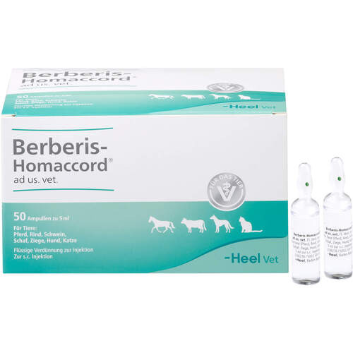 BERBERIS HOMACCORD ad us.vet.Ampullen,50x5 ml BERBERIS HOMACCORD в us.vet.ампулах,50х5 мл
