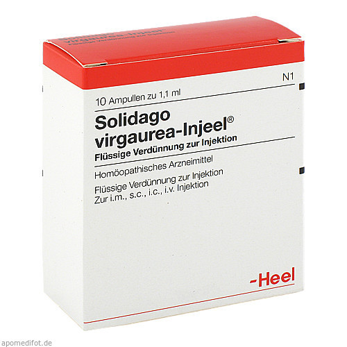 SOLIDAGO VIRGA INJ,10 Stk. СОЛИДАГО ВИРГА ИНЖ,10 шт. SOLIDAGO VIRGA INJ,10 Stk. СОЛИДАГО ВИРГА ИНЖ,10 шт.