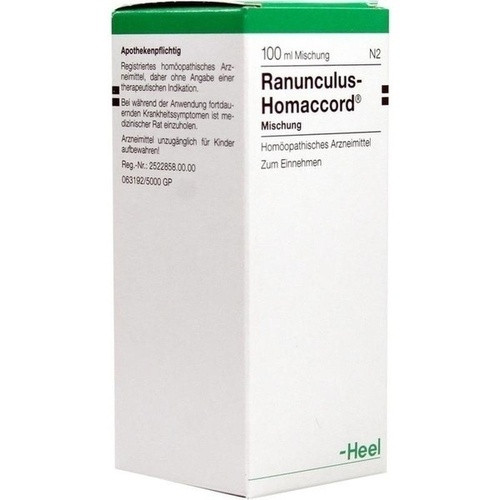 RANUNCULUS HOMACCORD,100 ml РАНУНКУЛЮС ГОМАККОРД,100 мл
