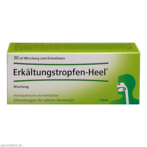 Erkältungstropfen-Heel,30 ml Холодный каблук,30 мл