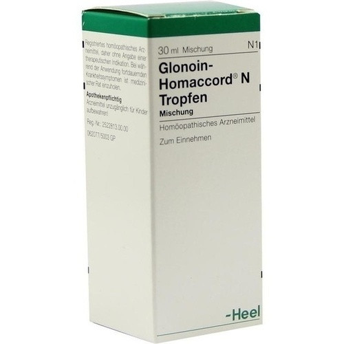 GLONOIN HOMACCORD N,30 ml ГЛОНОИН ХОМАККОРД Н,30 мл