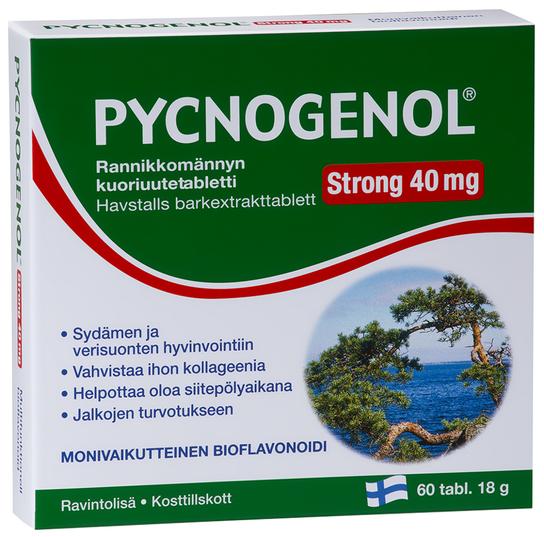 Pycnogenol Strong Пикногенол экстракт коры прибрежной сосны 40 мг 60 таб. Pycnogenol Strong Пикногенол экстракт коры прибрежной сосны 40 мг 60 таб.