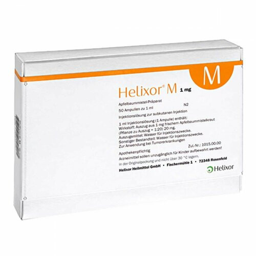 HELIXOR M 1MG,50 Stk. ХЕЛИКСОР М 1МГ,50 шт.
