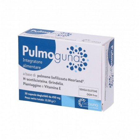 Guna - Pulmoguna - Добавка для здоровья легких 30 капсул
