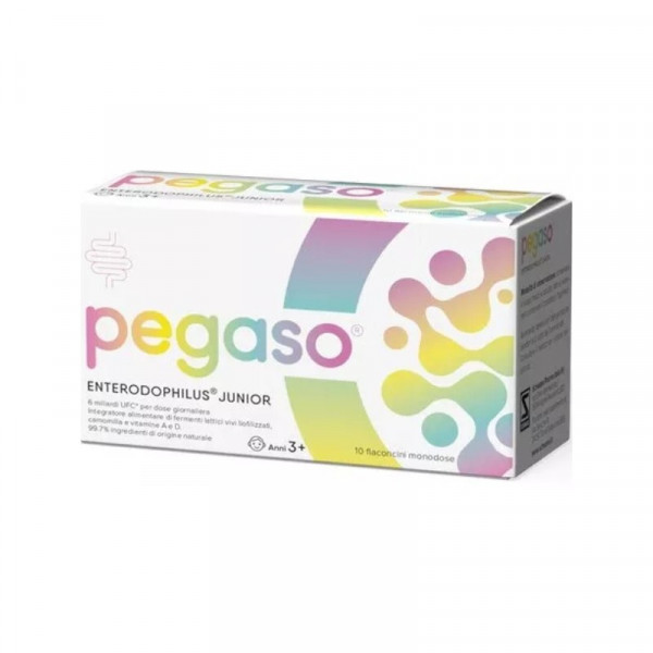 Schwabe Pharma - Pegaso Enterodophilus Junior Children Health Supplement 10 Vials