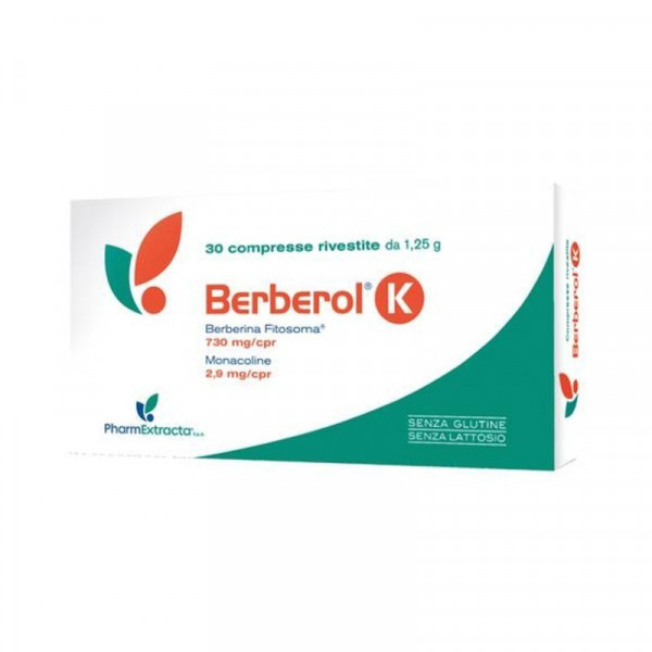 PHARMEXTRACTA - Berberol K - Heart Healt Supplment 30 таб PHARMEXTRACTA - Berberol K - Heart Healt Supplment 30 таб
