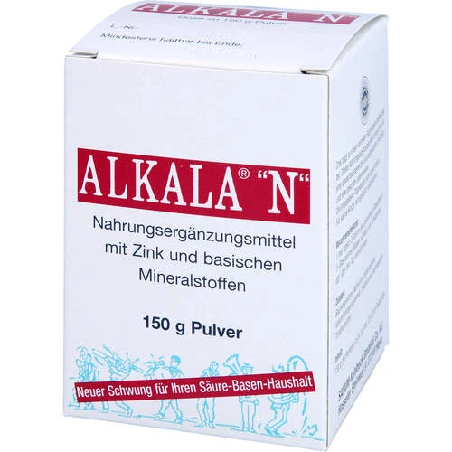 Alkala N Pulver, Алкала N, порошок от изжоги, 150 гр