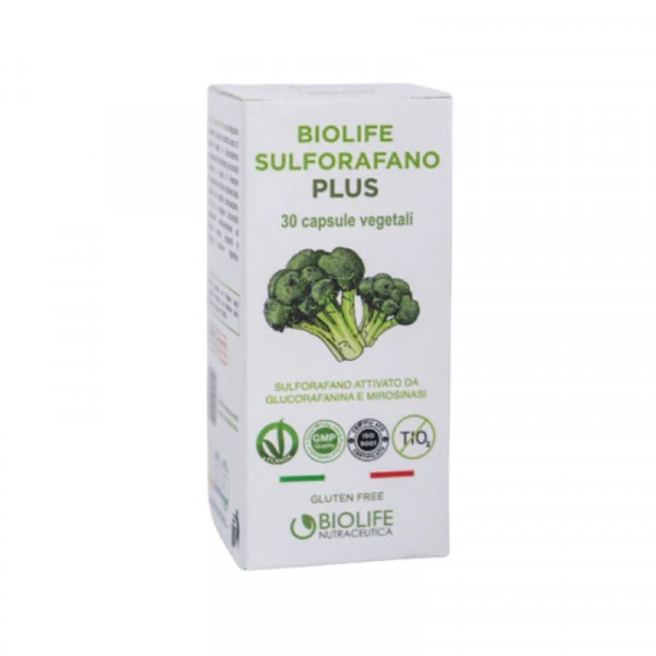 BIOLIFE NUTRACEUTICA - Biolife Sulforaphane Plus - добавка для повышения иммунитета 30 капсул
