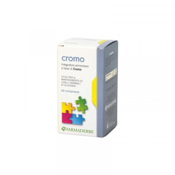 FARMADERBE - Cromo - Добавка для контроля уровня холестерина 60 таблеток