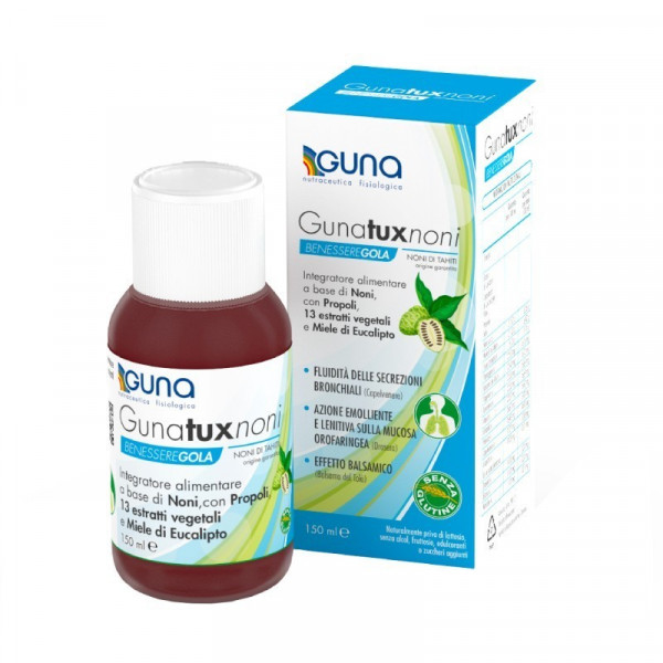Guna - Gunatuxnoni - Lung Health Supplement 150 ml, Guna - Gunatuxnoni - Добавка для здоровья легких 150 мл,