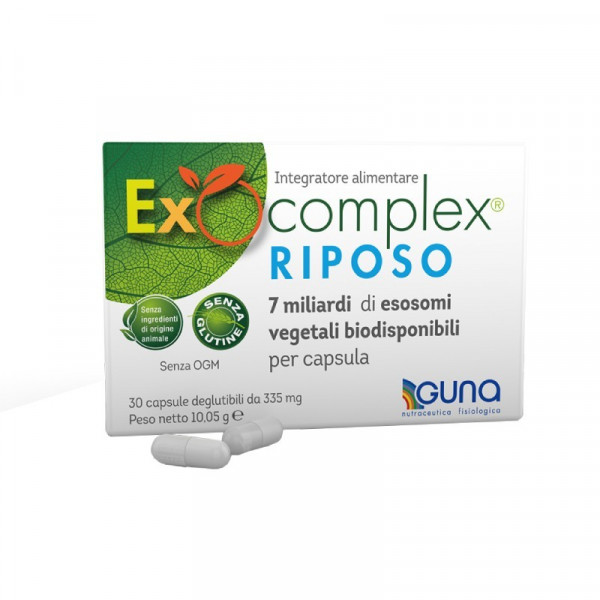 Guna - Exocomplex Riposo - Sleep Supplement 30 Capsules, Guna - Экзокомплекс Отдых - Добавка для сна 30 капсул,