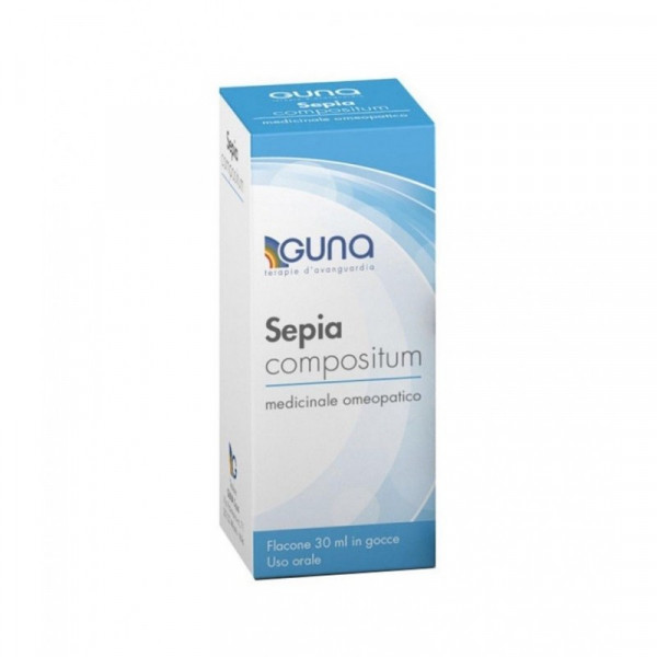Guna - Sepia compositum gocce 30 ml - Homeopathic medicine, Применение - Sepia compositum gocce 30 мл - Гомеопатическое лекарство,