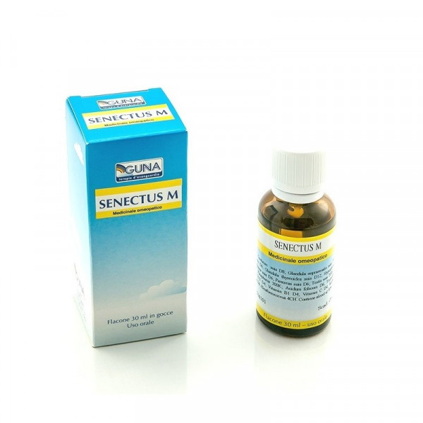 Guna - Senectus M drops - Homeopathic Remedy 30 ml, Гуна - Сенектус М капли - Гомеопатическое средство 30 мл,