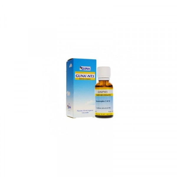 Guna - NT3 4Ch - homeopathic drops 30 ml, Гуна - НТ3 4Ч - капли гомеопатические 30 мл,