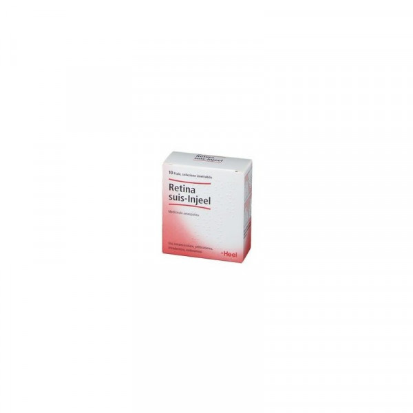 Guna - Retina Suis-Injeel - homeopathic remedy 10 injectable vials of 1.1 ml, Guna - Retina Suis-Injeel - гомеопатическое средство 10 флаконов для инъекций по 1,1 мл.,
