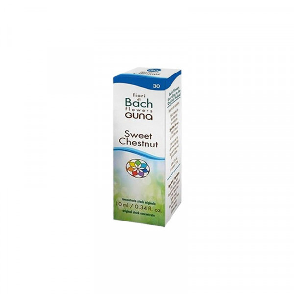 Guna - Fiori di Bach Sweet Chestnut 30 Drops 10 ml, Guna - Fiori di Bach Сладкий каштан 30 капель 10 мл,