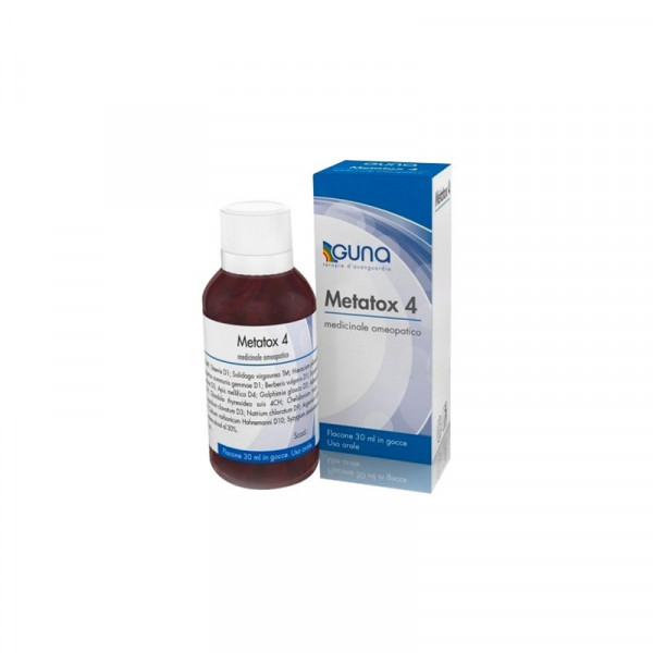 Guna - Metatox 4 - weight control homeopathic drops 30 ml, Guna - Metatox 4 - гомеопатические капли для контроля веса 30 мл,