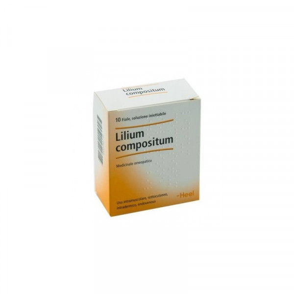 Guna - Lilium Compositum - homeopathic remedy 10 vials 2.2 Ml, Гуна - Лилиум Композитум - гомеопатическое средство 10 флаконов по 2,2 мл,