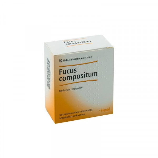 Guna - Heel -Fucus Compositum 10 vials - immune system and glands, Guna - Heel - Fucus Compositum 10 флаконов - иммунная система и железы,